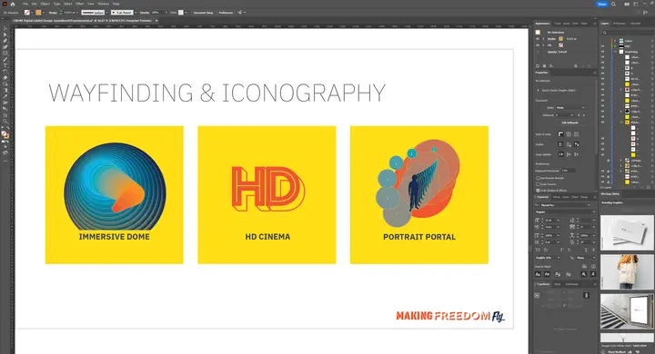Wayfinding and iconography