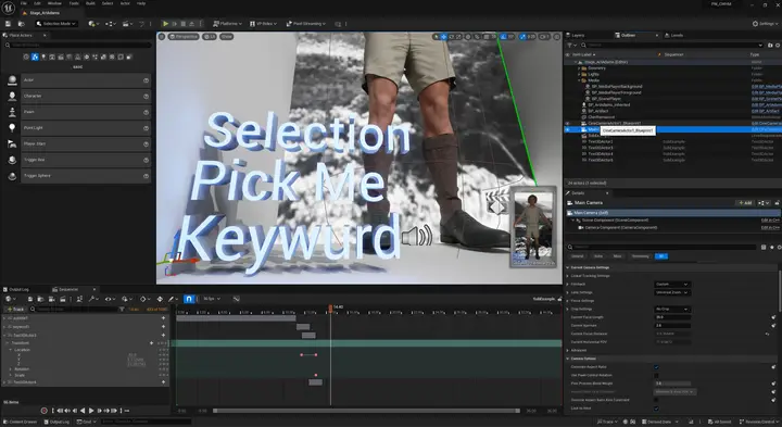 Keyword highlighting tests in Unreal